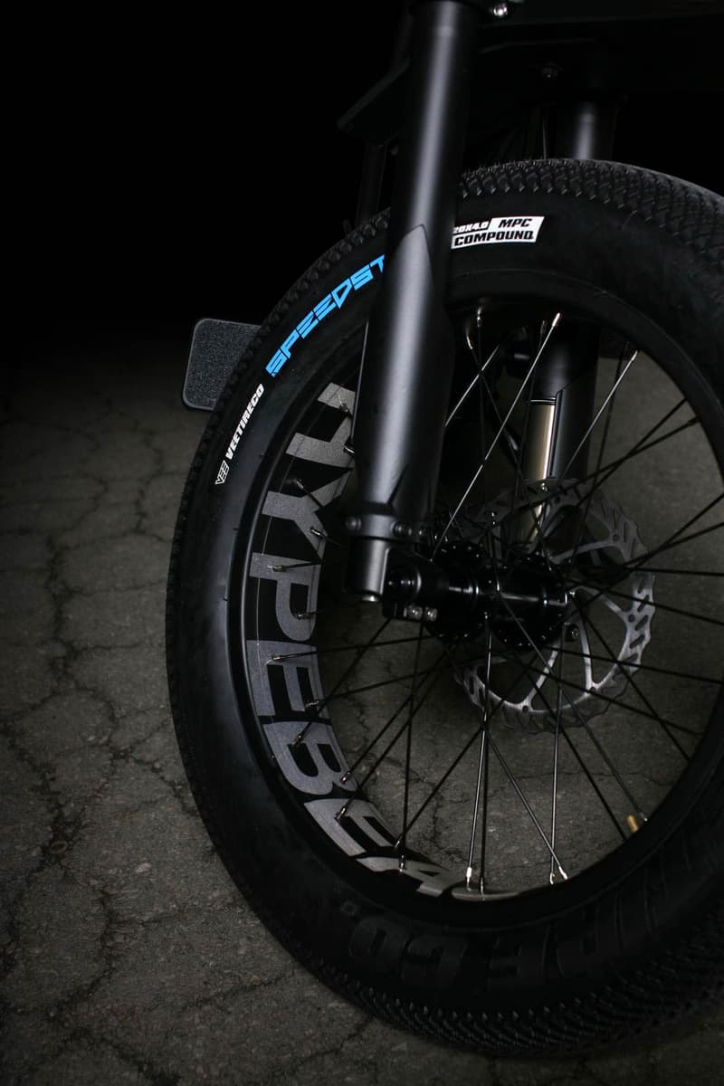 HYPEBEAST x Mopez Eletric Bike Collaboration South Korean bikes electric bicycle collaborations
