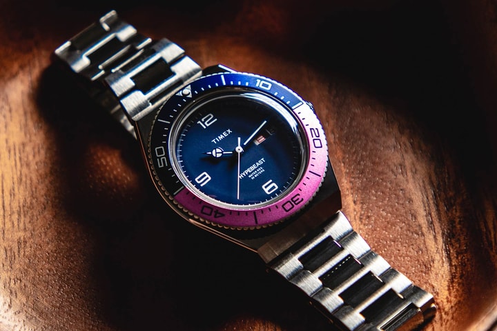 Take a Closer Look at the HYPEBEAST x Timex M79 Fuchsia Watch