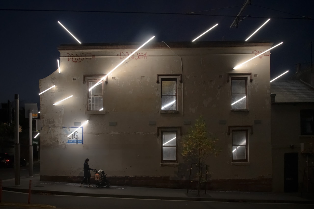Ian Strange 'LIGHT INTERSECTIONS II' Art Sydney AU