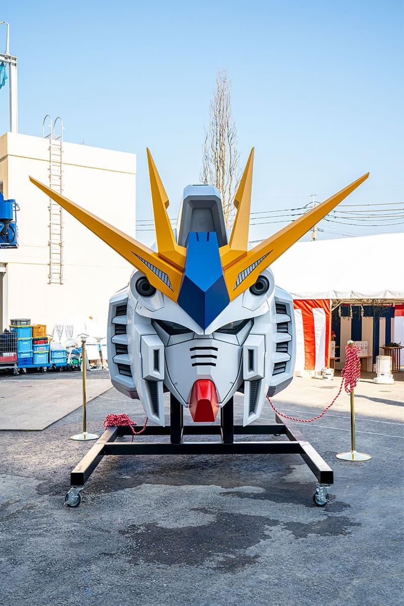 Japan's Newest Life-Sized Gundam Statue Is on Track for Completion RX-93FF V fukuoka anime kyushu