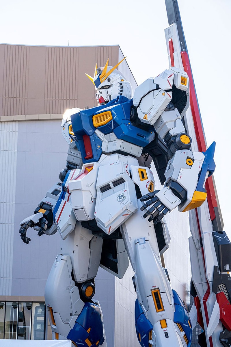 Japan's Newest Life-Sized Gundam Statue Is on Track for Completion RX-93FF V fukuoka anime kyushu