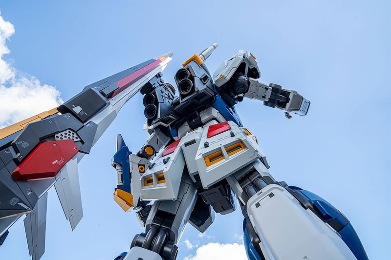 Japan's Newest Life-Sized Gundam Statue Is on Track for Completion RX-93FF V fukuoka anime kyushu