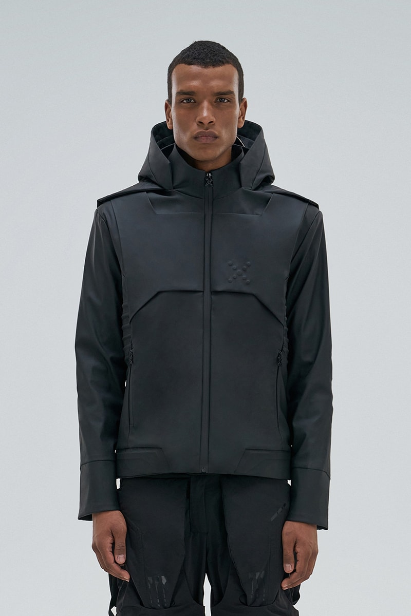 Jaxet Releases Futuristic Jackets and Vests built in visor oleksandr osyk anthony joshua slimtex pu faraday grid simultaneous translation headset function app available now release info