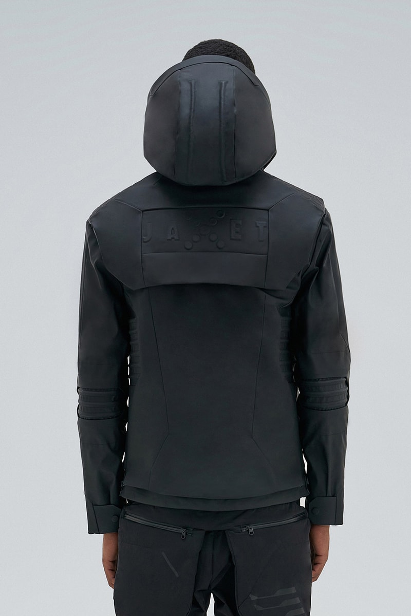 Jaxet Releases Futuristic Jackets and Vests built in visor oleksandr osyk anthony joshua slimtex pu faraday grid simultaneous translation headset function app available now release info