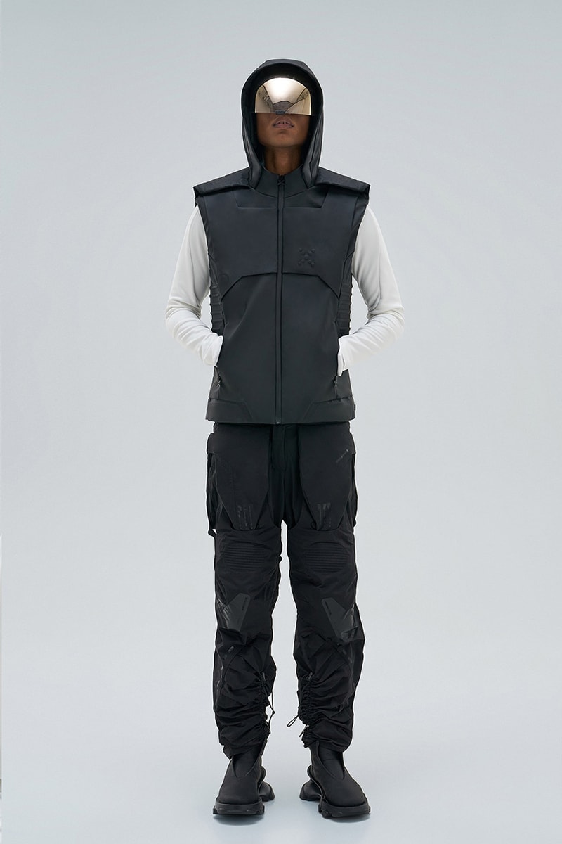 Jaxet Releases Futuristic Jackets and Vests built in visor oleksandr osyk anthony joshua slimtex pu faraday grid simultaneous translation headset function app available now release info