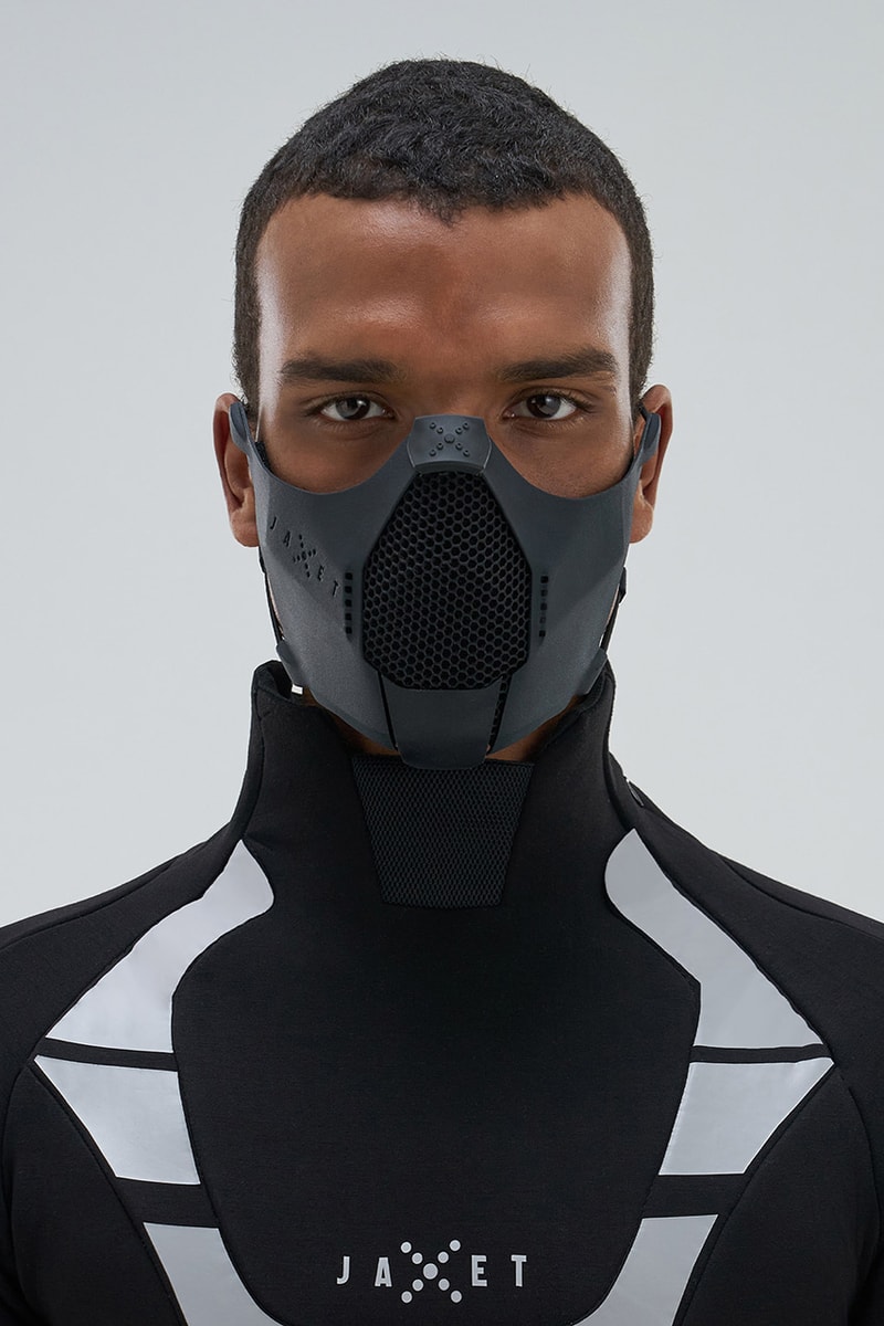 Jaxet Releases Futuristic Jackets and Vests built in visor oleksandr osyk anthony joshua slimtex pu faraday grid simultaneous translation headset function app available now release info