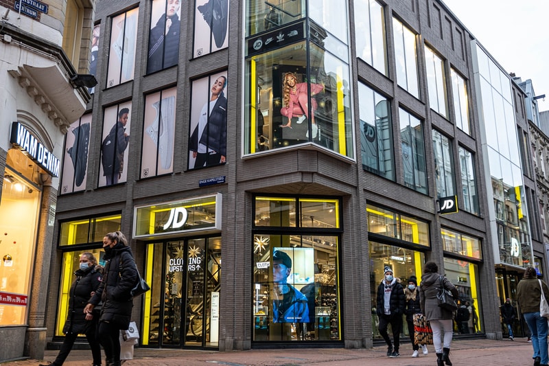 jd sports store Amsterdam king of the streets nike puma Adidas flagship