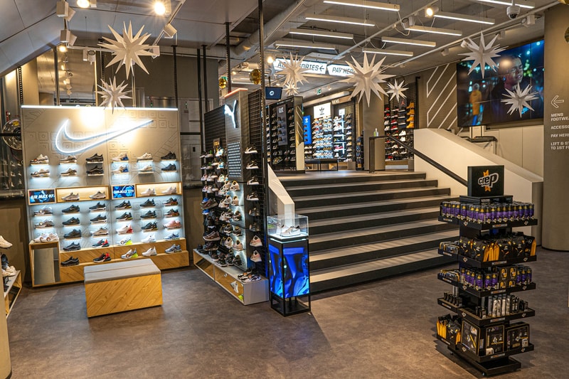 jd sports store Amsterdam king of the streets nike puma Adidas flagship