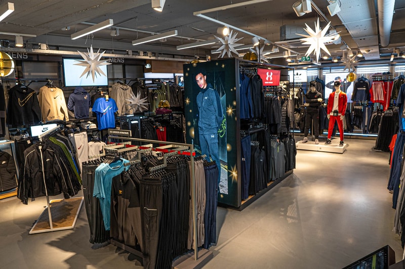 jd sports store Amsterdam king of the streets nike puma Adidas flagship