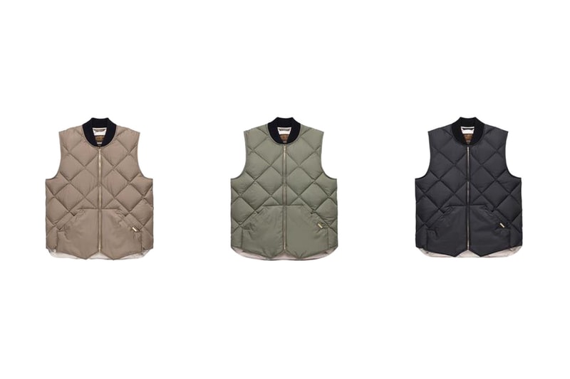 JJJJound x Eddie Bauer FW21 Collaboration Info release information vest gilet