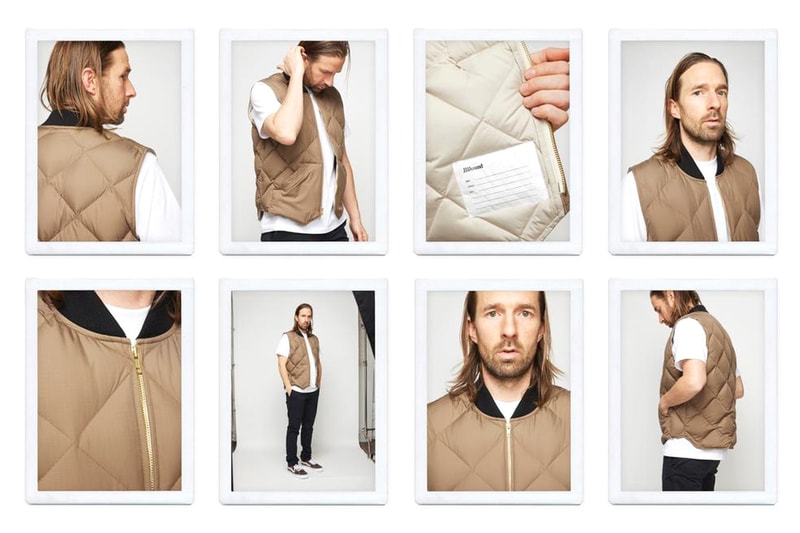 JJJJound x Eddie Bauer FW21 Collaboration Info release information vest gilet