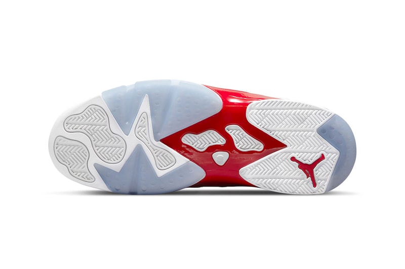 Air Jordan 6-17-23 in "White/Red" Release Date footwear sneaker Jordan Brand leather mesh white red grey icy blue