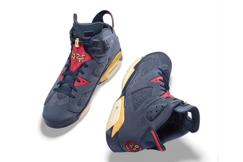 Jordan Brand Gifts All Its Athletes Special Edition Air Jordan 6 PEs nike air jordan michael jordan nba wnba mlb nfl Air Jordan 6 “Fraternity” PE Collection