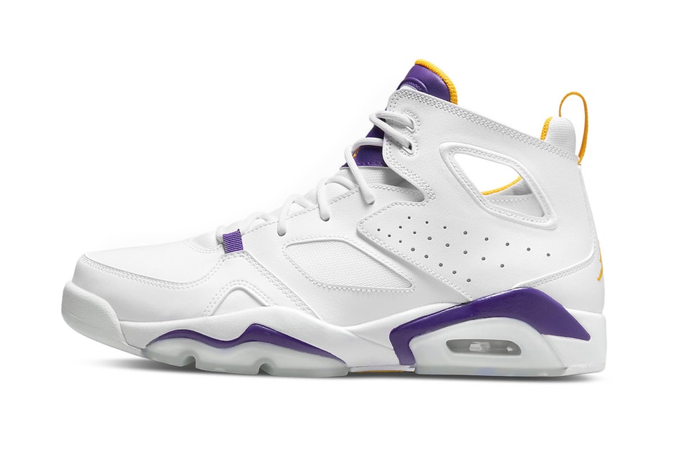 Jordan shoes lakers colorway Clearance
