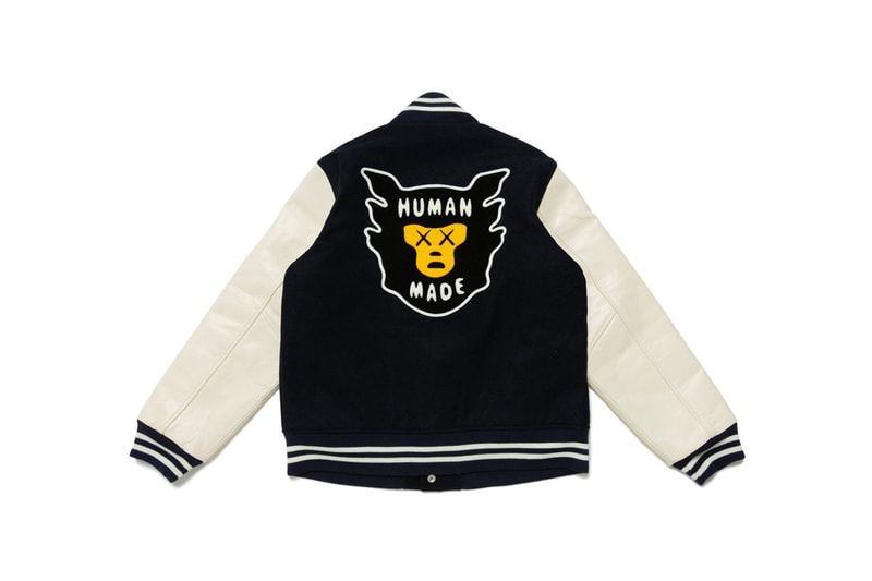 KAWS x HUMAN MADE выпускают третью коллекцию университетской вельветовой куртки