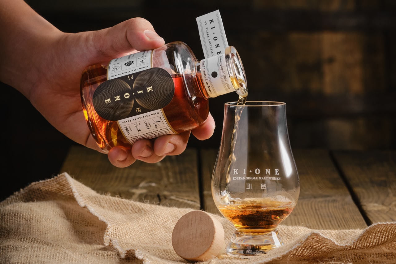 Ki One Single Malt Whisky South Korea Three Societies Distillery Inc. Namyangju Alcohol Drink Responsibly Tiger Edition