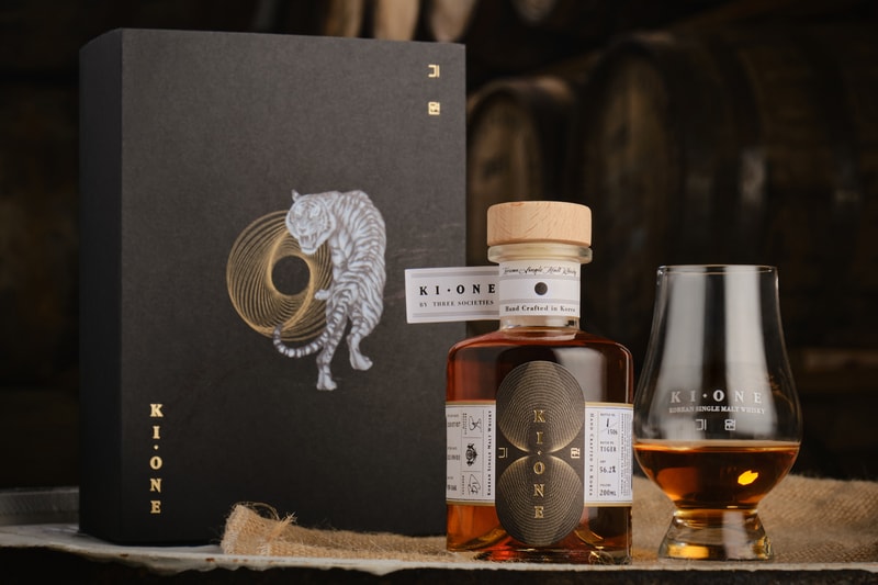 Ki One Single Malt Whisky South Korea Three Societies Distillery Inc. Namyangju Alcohol Drink Responsibly Tiger Edition