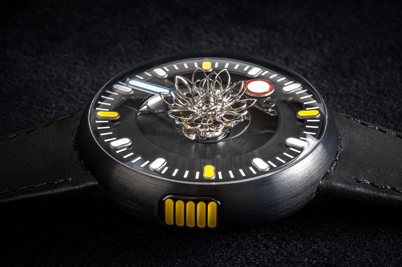 Kross Studio Collaborates With Designer Alain Silberstein For Lotus Tourbillon