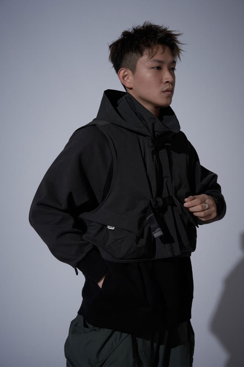 LAKH Launches Fifth Anniversary "PENTAGRAM" Series New Collection Gray Grey Cargo Pants Vests Price Buy Info Release