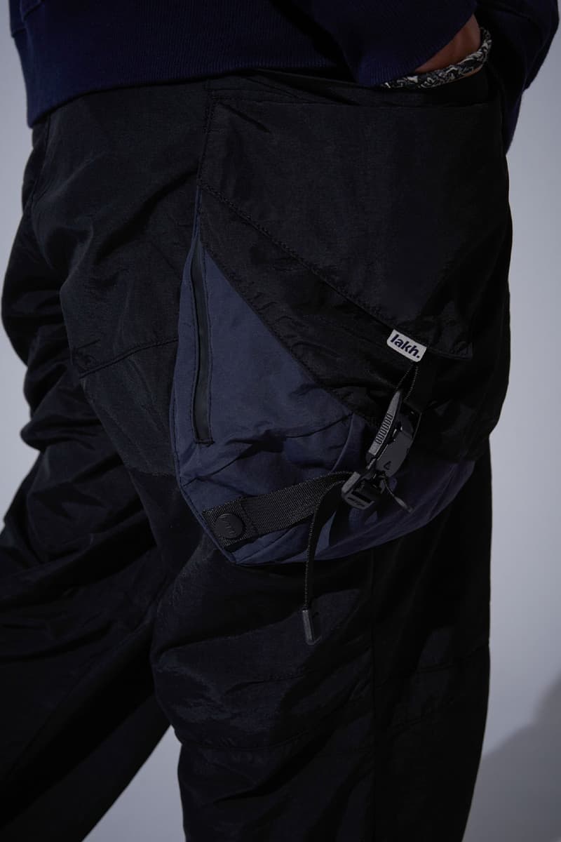 LAKH Launches Fifth Anniversary "PENTAGRAM" Series New Collection Gray Grey Cargo Pants Vests Price Buy Info Release