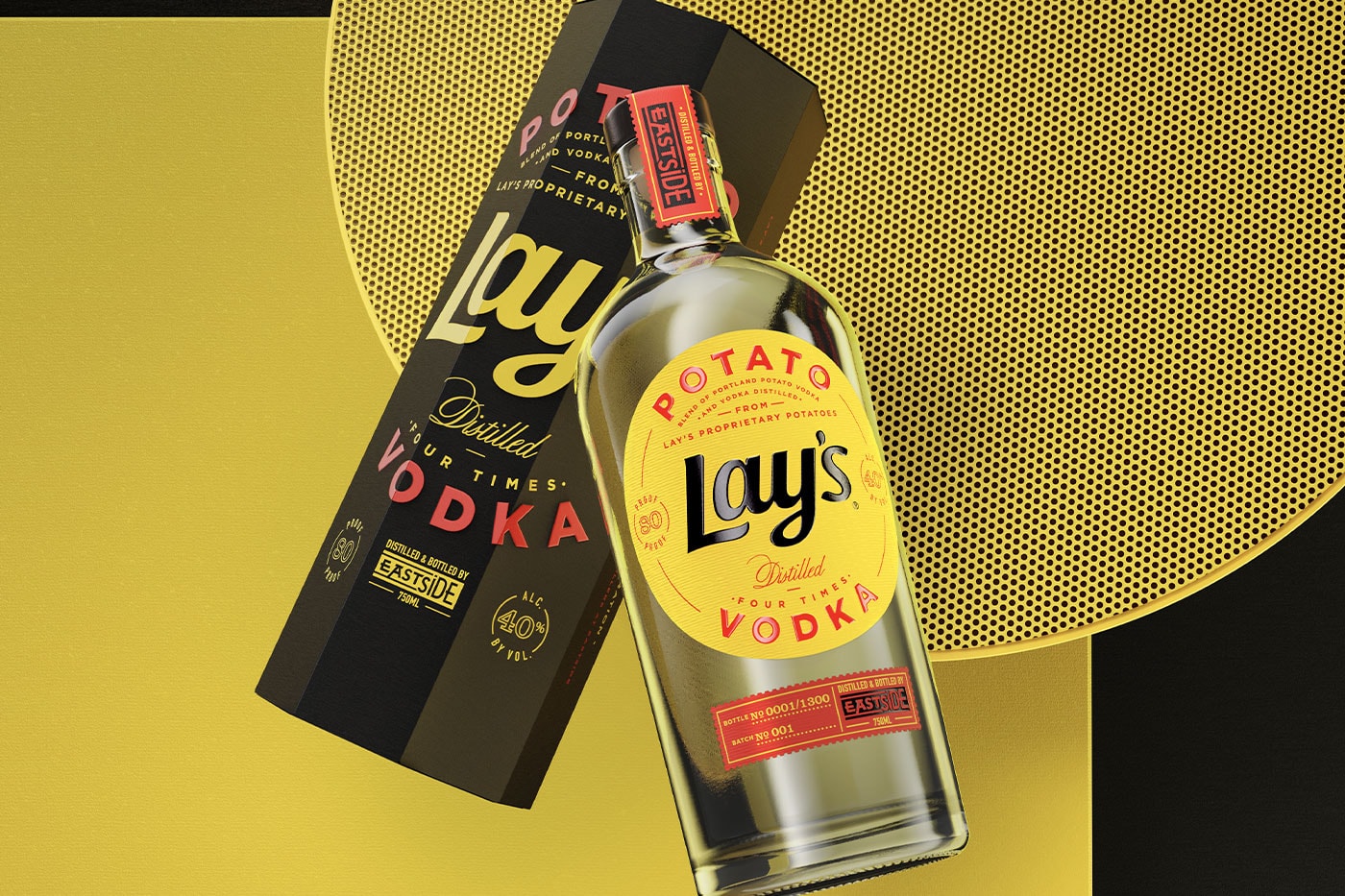  Lay's Transforms Signature Potato Chips Into Holiday Vodka alcohol beverage chips ortland potato vodka christmas holiday egg nog 
