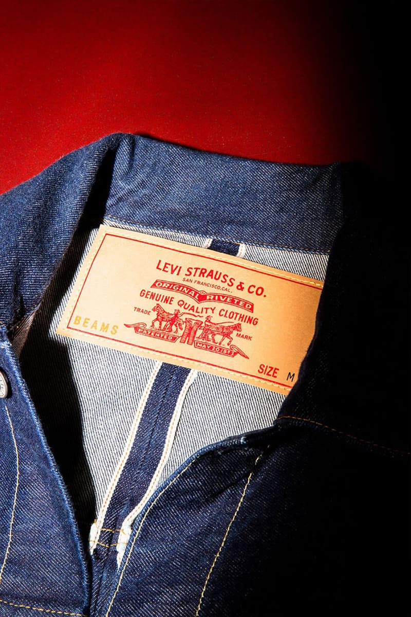 Levi's x BEAMS Release Third Collaboration Super Wide Collection 501XX LOT 506XX Denim Jeans Jacket T-shirts Buy Price Release Info