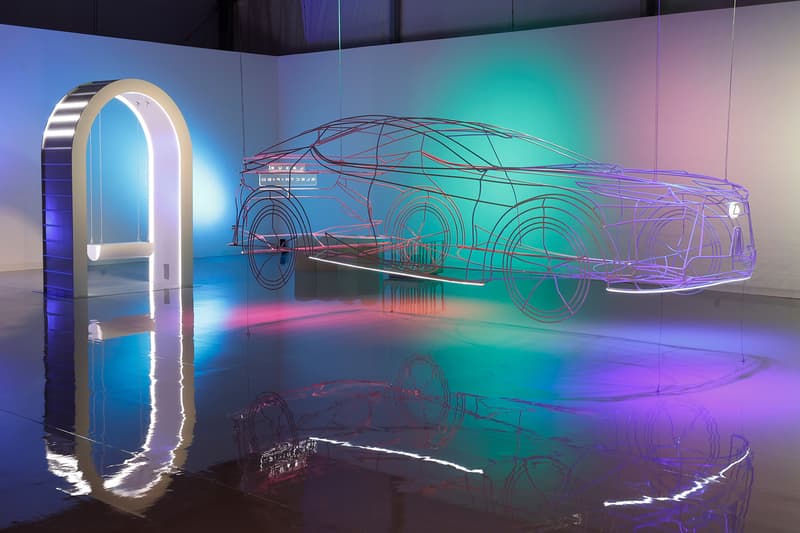 Lexus ON/ at Design Miami/ LF-Z Electrified Car
