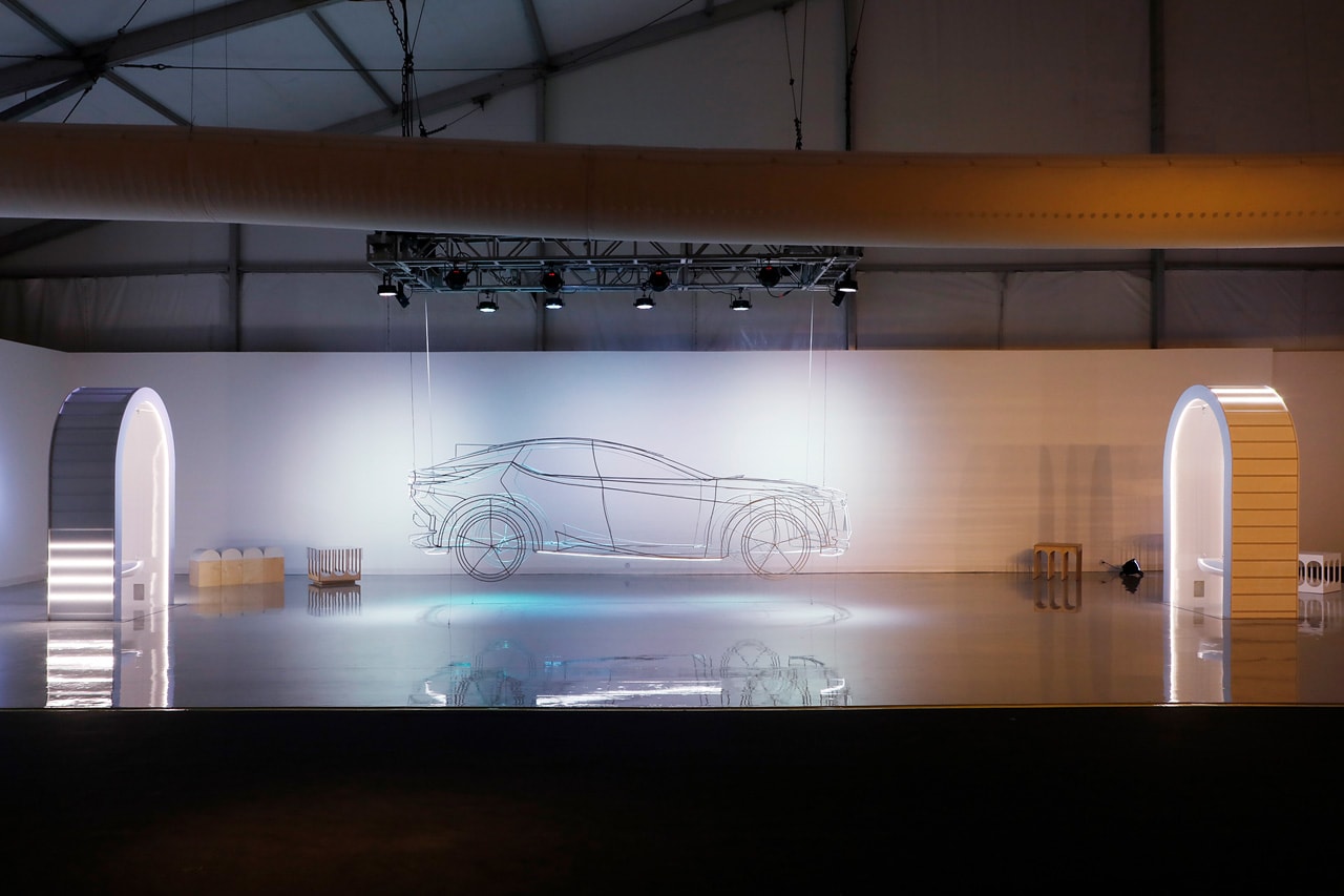 Lexus ON/ at Design Miami/ LF-Z Electrified Car