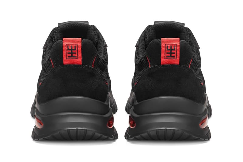 LMNTS Brand Alpha Runner "Black/Red" Sneaker Info release 