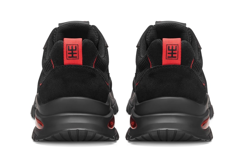 LMNTS Brand Alpha Runner "Black/Red" Sneaker Info release 
