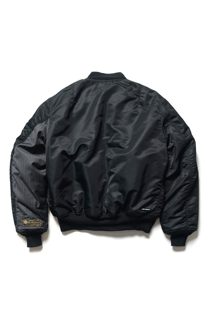 Loro Piana x Uniform Experiment Release New Year Items MA-1 Jacket Side Tapered Pants New Collaboration Collection Alpha Industries Fragment Design Hirofumi Kiyonaga Hiroshi Fujiwara Buy Price Info