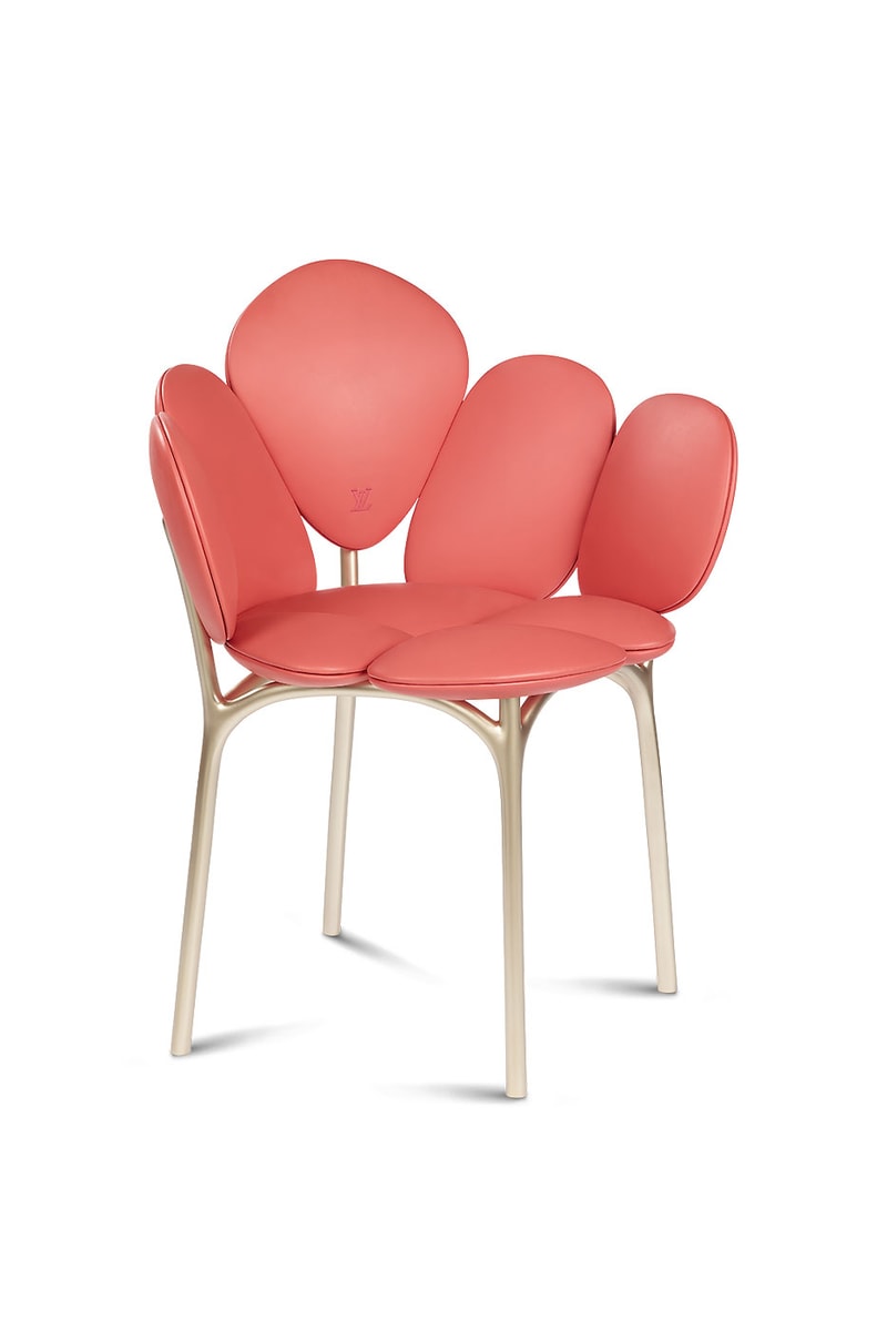 Louis Vuitton New Latest 2021 Objets Nomades Collection Furniture Aguacate Avocado Petal Chair Cosmic Table Merengue Pouf Buy Info Release Miami