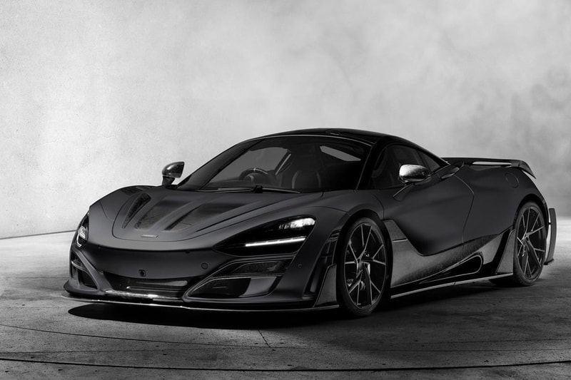 Mansory McLaren 720S Tuned Blacked Out Custom Rework Faster Powerful V8 Engine Supercar British 