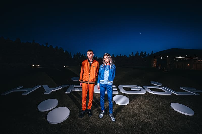 Mark & Lona SS22 Collection at HYPEGOLF Japan Event Streetwear Invitational Lookbook Night Shoot