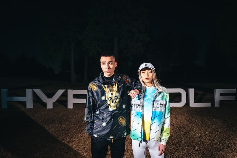 Mark & Lona SS22 Collection at HYPEGOLF Japan Event Streetwear Invitational Lookbook Night Shoot