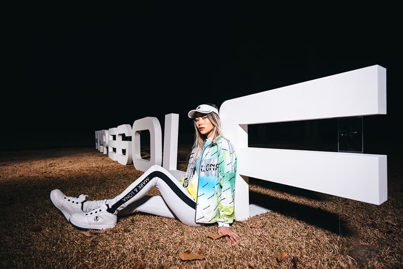 Mark & Lona SS22 Collection at HYPEGOLF Japan Event Streetwear Invitational Lookbook Night Shoot