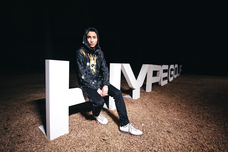 Mark & Lona SS22 Collection at HYPEGOLF Japan Event Streetwear Invitational Lookbook Night Shoot