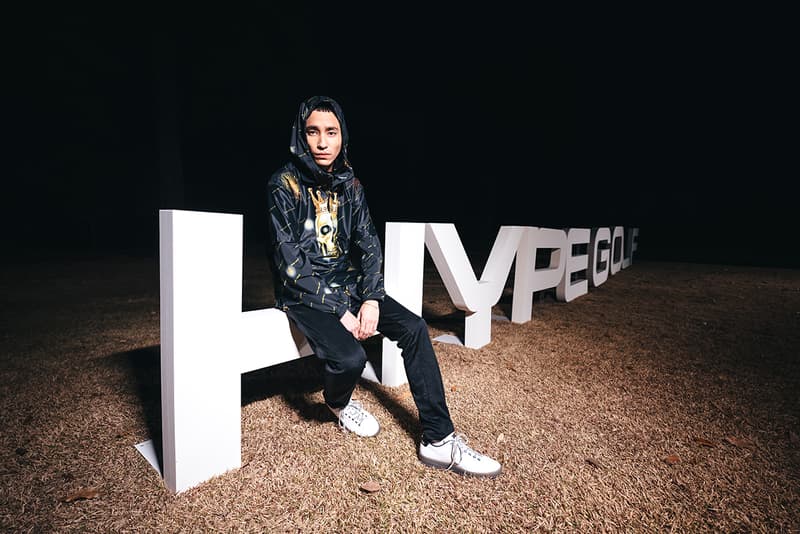Mark & Lona SS22 Collection at HYPEGOLF Japan Event Streetwear Invitational Lookbook Night Shoot