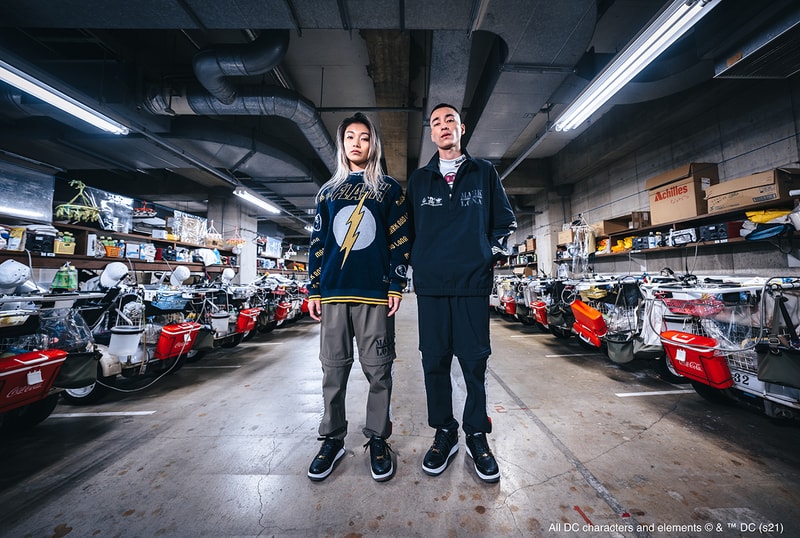 Mark & Lona SS22 Collection at HYPEGOLF Japan Event Streetwear Invitational Lookbook Night Shoot