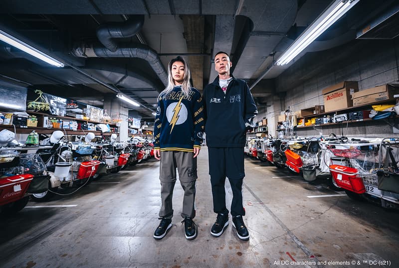 Mark & Lona SS22 Collection at HYPEGOLF Japan Event Streetwear Invitational Lookbook Night Shoot