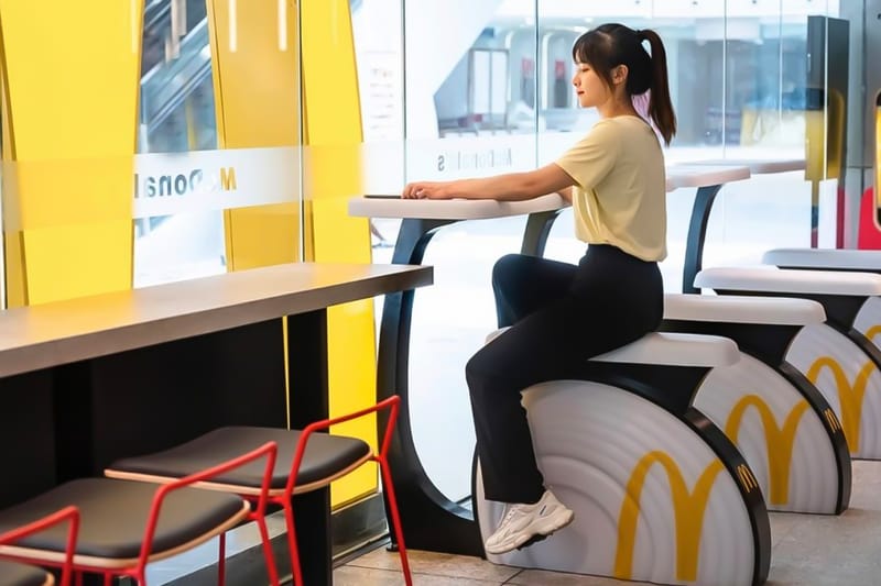 McDonald’s China Adds Exercise Bikes to Its Restaurants