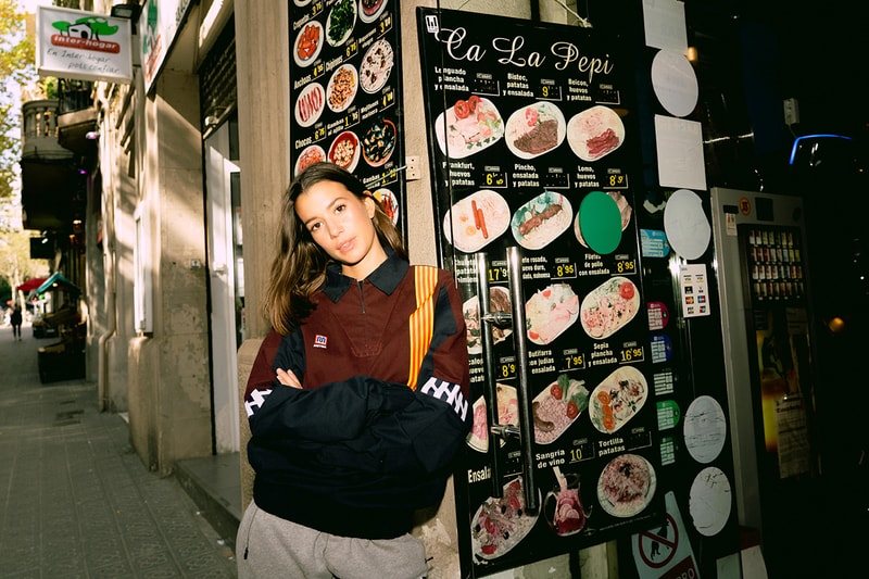 Meyba Spring/Summer 2022 Lookbook Collection football release information Barcelona fc Neal heard