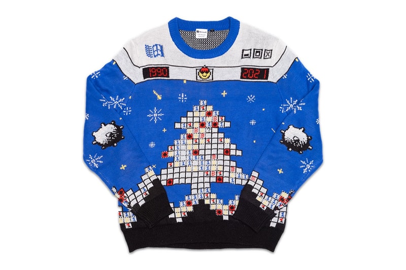 Microsoft Christmas tree ugly Sweater minesweeper FW21 holiday gift release info available now