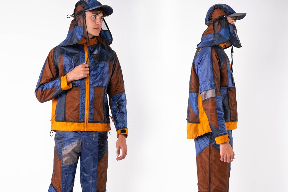 molly sellars camping waste music festival technical outerwear recycled upcycled tent westminster graduate collection