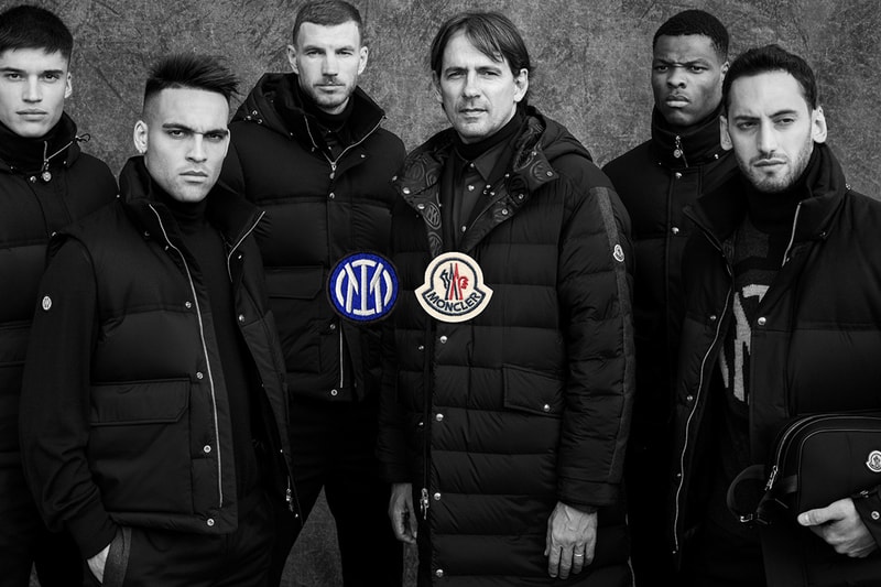 Moncler x FC Inter Milan Collaboration Release Date information when does it drop football luxury fashion
