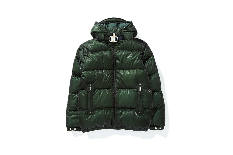 Moncler Genius 1017 ALYX 9SM Almondy Jacket Forest Green Matthew M Williams Winter HBX