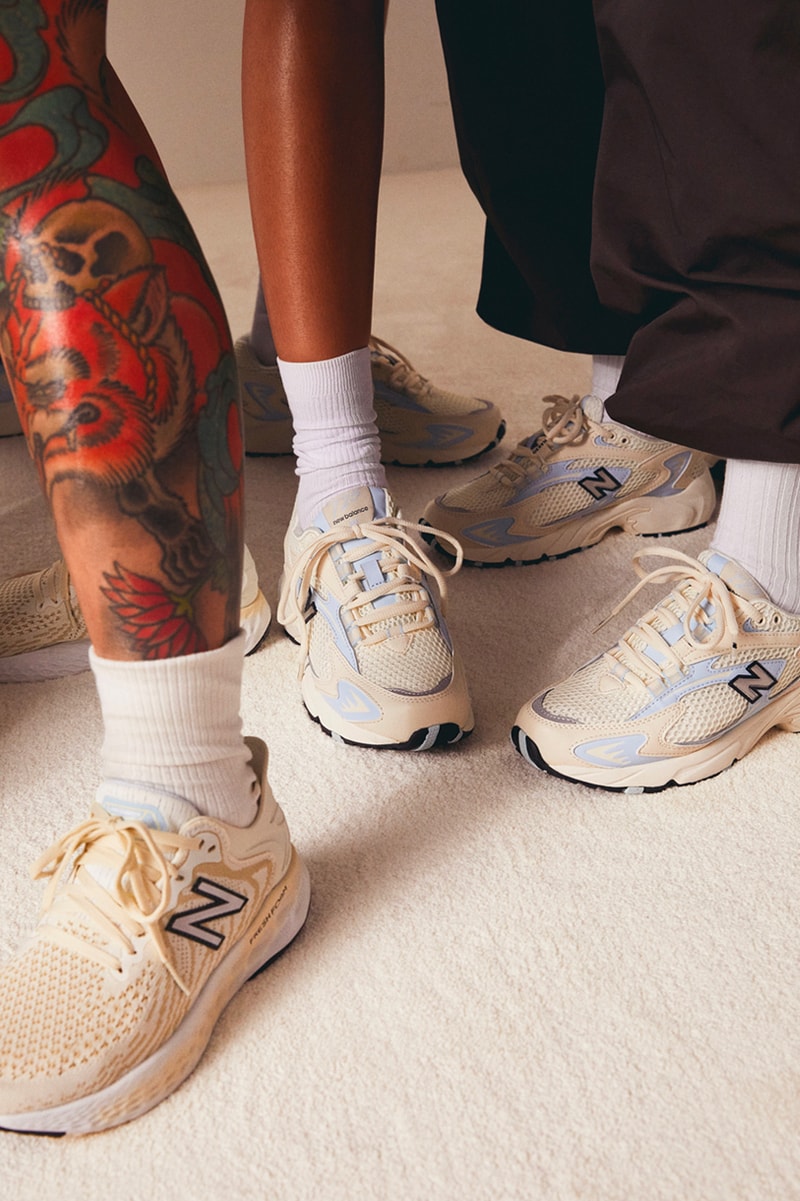 NAKED Copenhagen x New Balance "Community" Pack Release Information 725 1080v11 Cloud Cream Sea Salt 990 N Logo Collaboration 