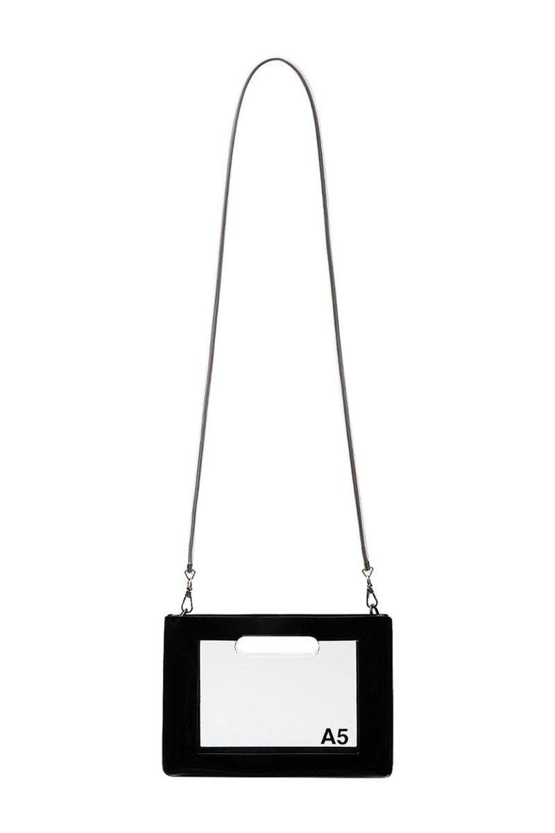 nana-nana Drops New SS22 Horizontal PVC A5 Bags and Hoop Series Buy Price Release Info Khaki Ivory Mint Clear Purple Mini Paper-sized