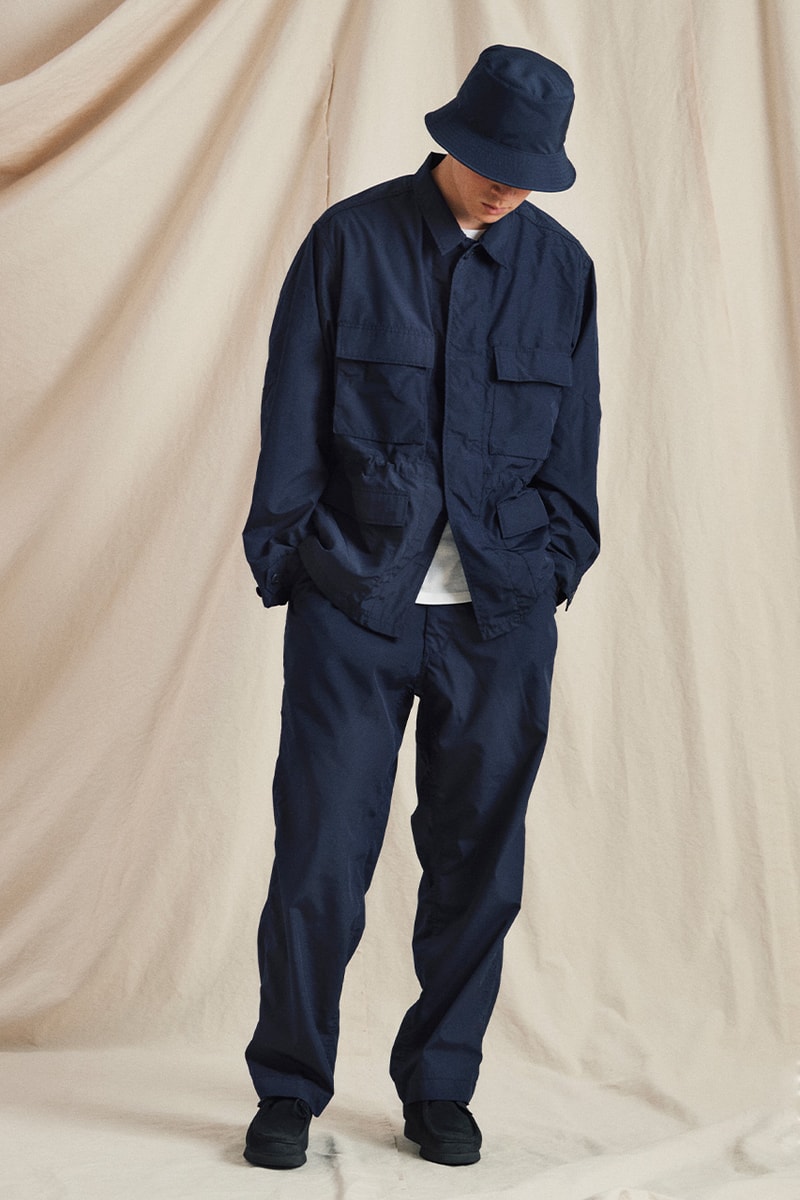 nanamica Spring/Summer 2022 Lookbook ss22 release information collection