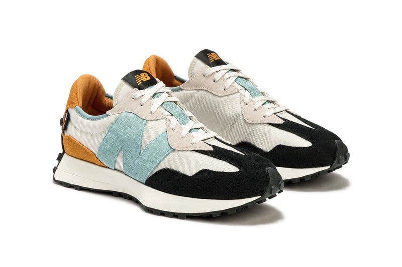 new balance 327 winter athletics release information details madras orange light blue moonbeam 299093